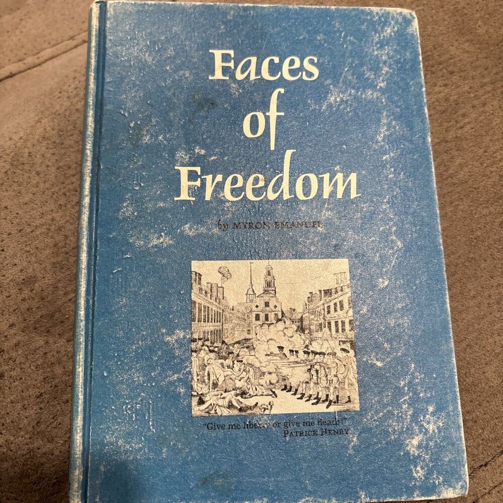 Faces Of Freedom Book 1971 By Myron Emanuel Scholastic Book History